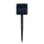 100 Count Pure White LED Solar Power Mini Christmas Light Set with Green Wire